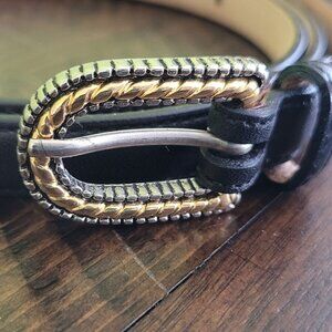 Talbots Leather Belt 6614 - Made in Italy